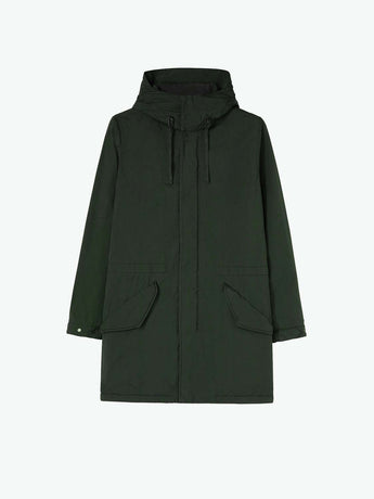 Aspesi Long Garment-Dyed Nylon Parka | The Project Garments - A