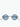 Garrett Leight X Ozzy Sunglasses Platinum Semi-Flat Indigo