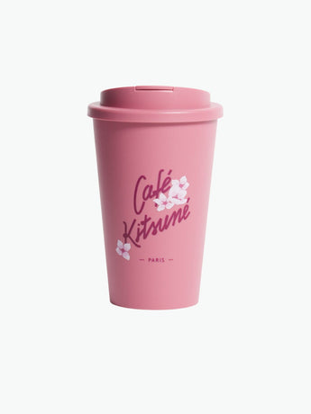 Maison Kitsune Cafe Kitsune Sakura Tumbler Pink Juice