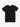 The Project Garments Roll Sleeve Crew Neck T-Shirt Black