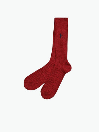 London Sock Co Boot Socks Socks Ruby Red