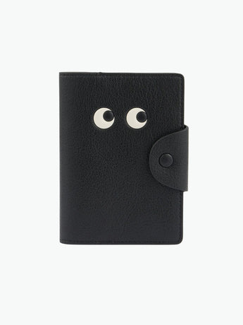 Anya Hindmarch Eyes Passport Case Black