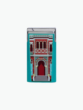 Elie Bleu Casa Cubana J15 Cienfuegos Cigar Lighter Turquoise