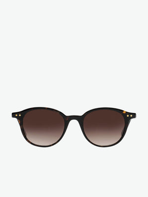 Le Specs Round Tortoise Sunglasses | A