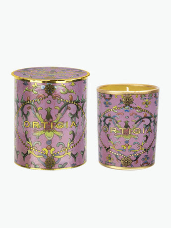 Ortigia Sicilia Aragona Decorated Candle Small