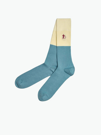 London Sock Co The Block Collection Socks Smoke