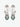 Philippe Model PRSX Sneakers Low Men White and Military Green